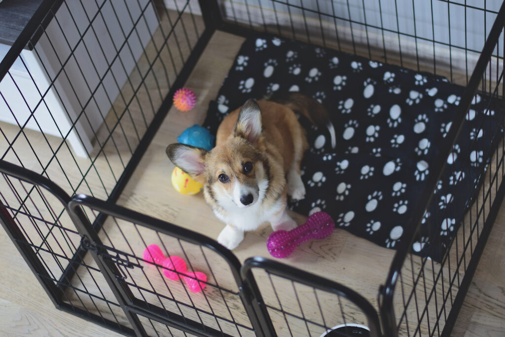 What To Do When A Puppy Cries In A Crate?